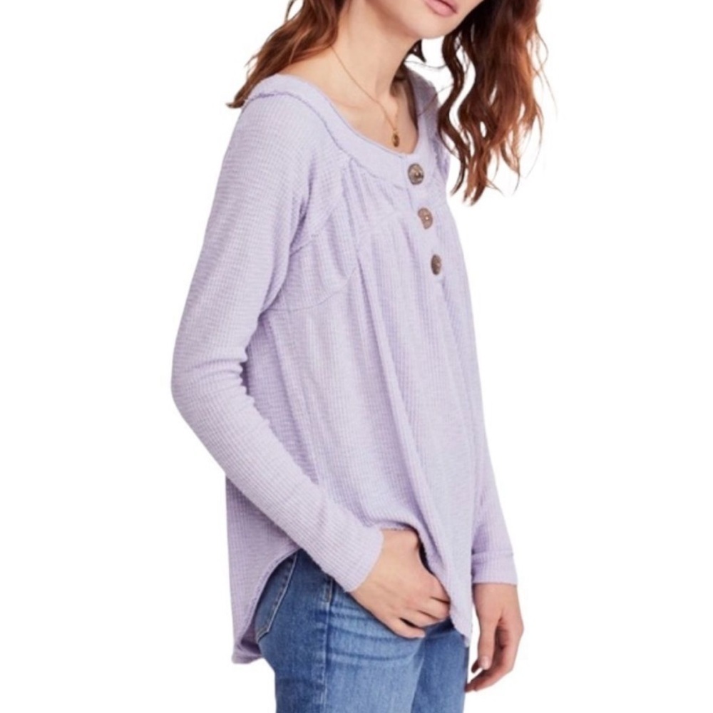 EUC Free People Must Have Henley Top - Picture 4 of 10